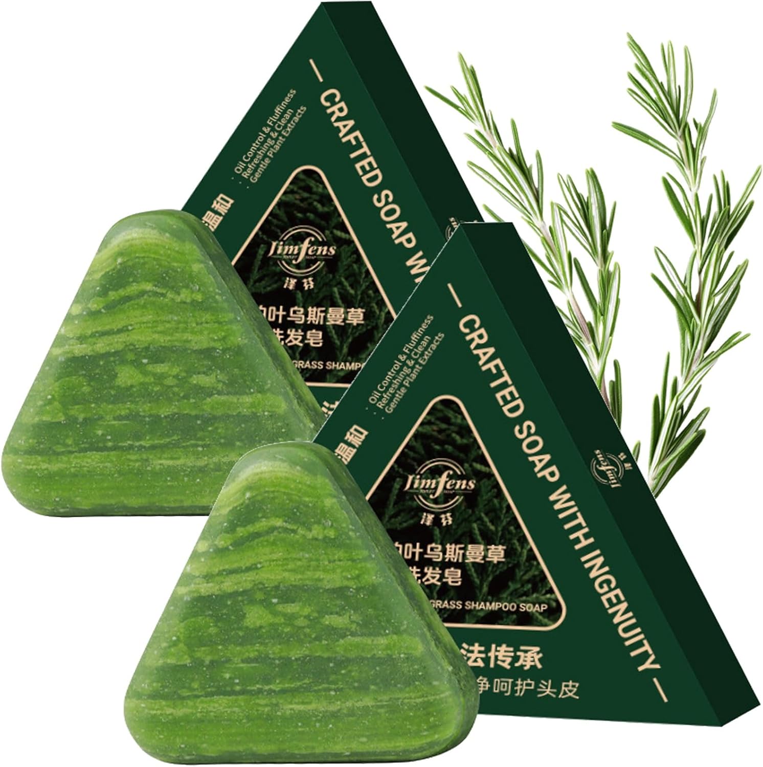 Nature Triangle Shampoo Bar
